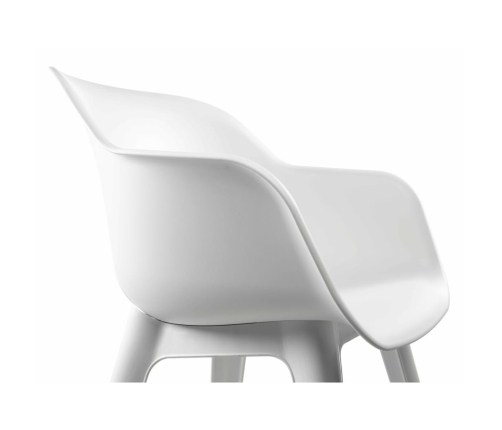 Keter dārza krēsli Akola, 2 gab., balti