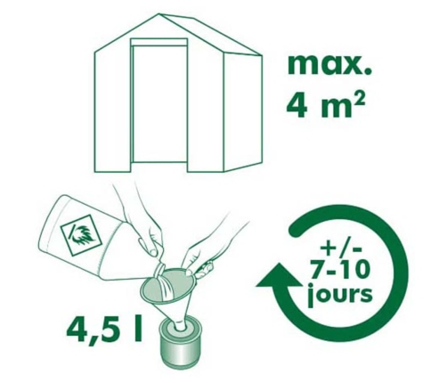 Nature parafīna sildītājs Coldframe, 4,5 L, 6020424