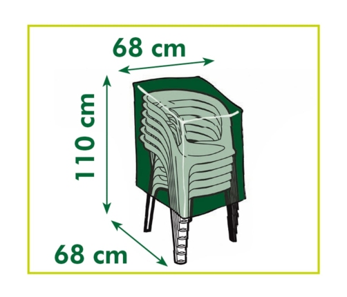 Nature dārza mēbeļu pārklājs krēsliem, 110x68x68 cm