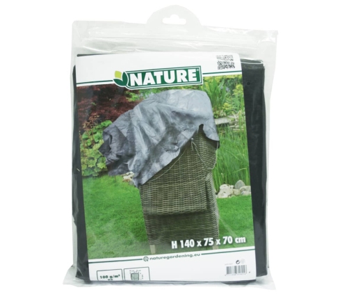 Nature dārza mēbeļu pārklājs 2 sakraujamiem krēsliem, 140x75x70 cm