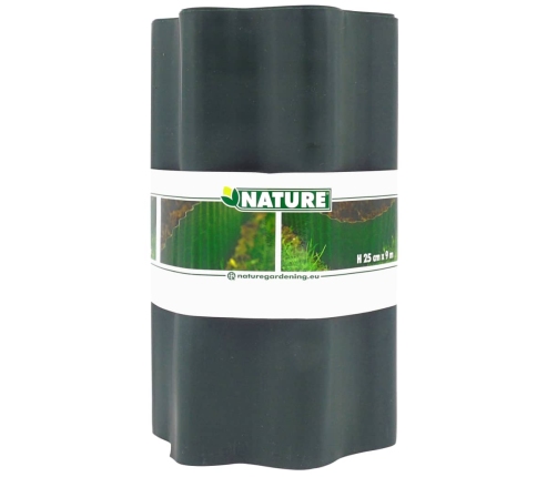 Nature dārza apmale, 0,25x9 m, zaļa