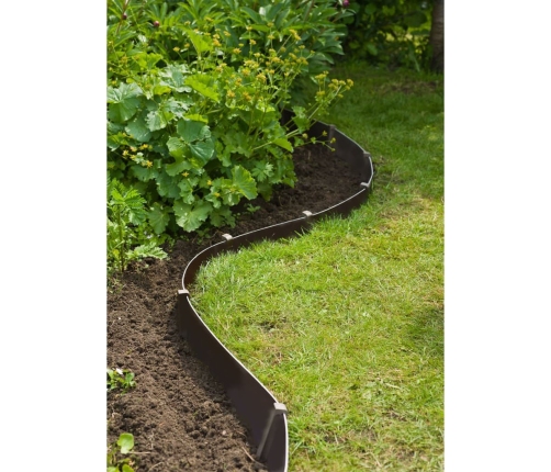 Nature dārza apmaļu mietiņi, 10 gab., pelēki, mazi