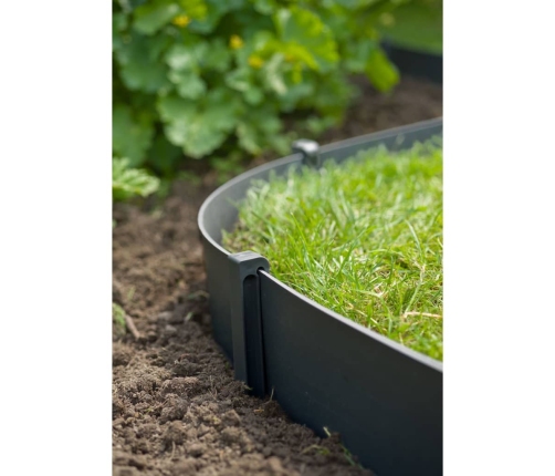 Nature dārza apmaļu mietiņi, 10 gab., pelēki, mazi