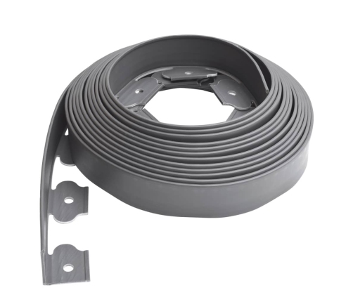 Nature dārza apmale, 5 cm x 10 m, pelēka