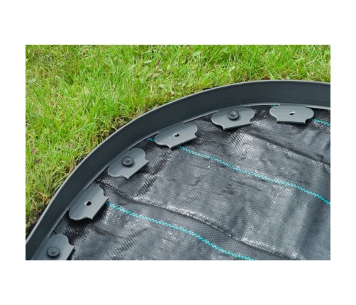 Nature dārza apmale, 5 cm x 10 m, pelēka