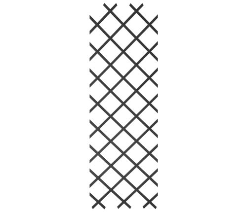 Nature dārza špalera, pelēka, 50x150 cm, PVC