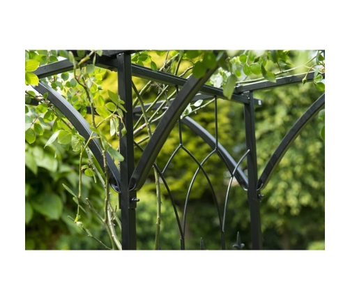 Nature Dārza Arka, Melna, 114X66X232 Cm, Metāls