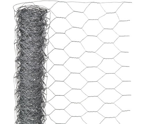 Nature sieta žogs, sešstūrains, 0,5x2,5 m, 25 mm, cinkots tērauds