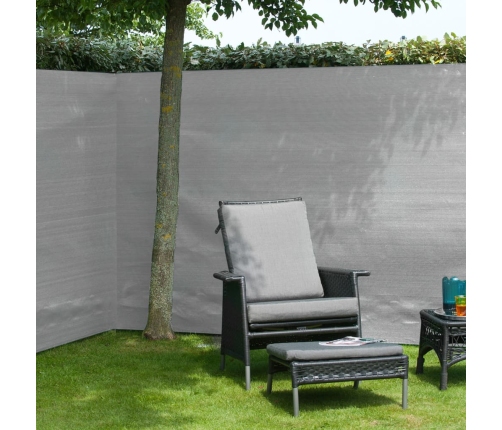 Nature dārza sētas siets, PE, 1x3 m, pelēks