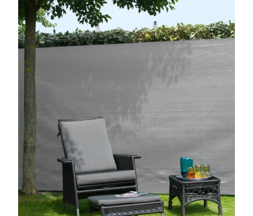 Nature dārza sētas siets, PE, 1x3 m, pelēks