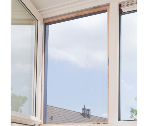 Nature moskītu tīkls, 1x3m, stikla šķiedra, melns