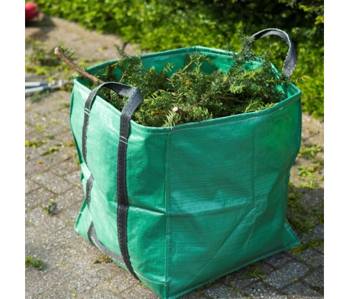 423520 Nature Garden Waste Bag Square Green 148 L