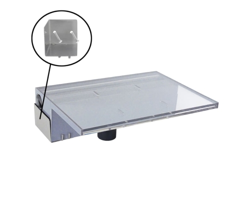 Ubibink ūdenskritums Niagara ar LED, 30 cm, caurspīdīgs, 7504608