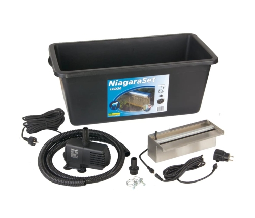 Ubbink ūdenskritums Niagara, ar LED un sūkni, 30 cm