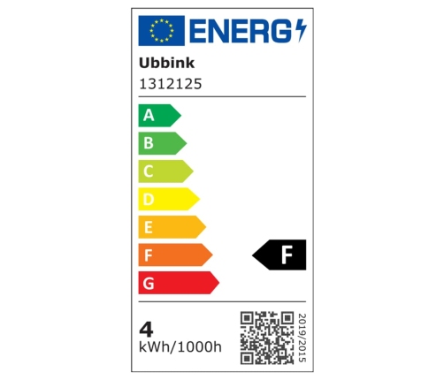 Ubbink ūdenskritums Niagara, LED, 60 cm, sudraba, 1312125