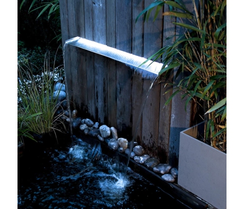 Ubbink Ūdenskritums Niagara Ar Led, 90 Cm, Nerūsējošs Tērauds, 1312126