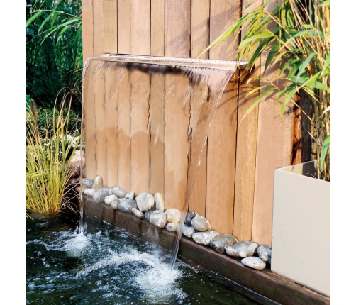 Ubbink Ūdenskritums Niagara Ar Led, 90 Cm, Nerūsējošs Tērauds, 1312126