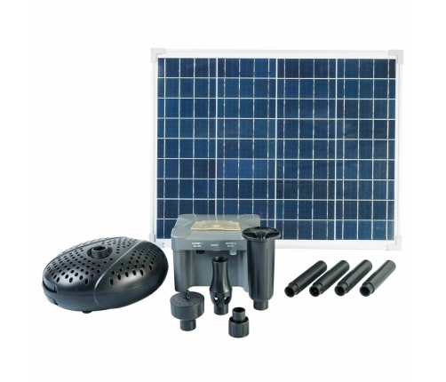 Ubbink SolarMax 2500 saules paneļa, sūkņa un akumulatora komplekts