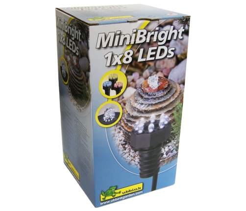 Ubbink zemūdens dīķa lampa MiniBright, 1x8 LED, 1354018