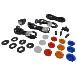 Ubbink Zemūdens Dīķa Lampas Minibright, 3X8 Led