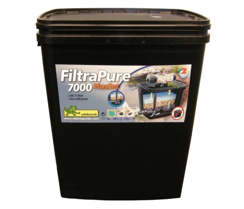 Ubbink dīķa filtra komplekts FiltraPure 7000 Plus, 37 l, 1355972