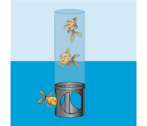 Ubbink zivju tornis, 100 cm, akrils