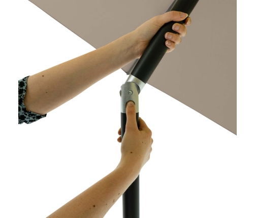 Madison Saulessargs Denia, 200X200 Cm, Pelēks