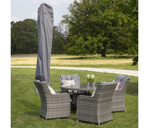 Madison pārklājs saulessargam, 215x30 cm, pelēks