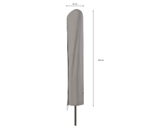 Madison Pārklājs Saulessargam, 55X250 Cm, Pelēks