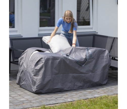 Madison Dārza Matraču Pārvalks, 175X80X60 Cm, Pelēks