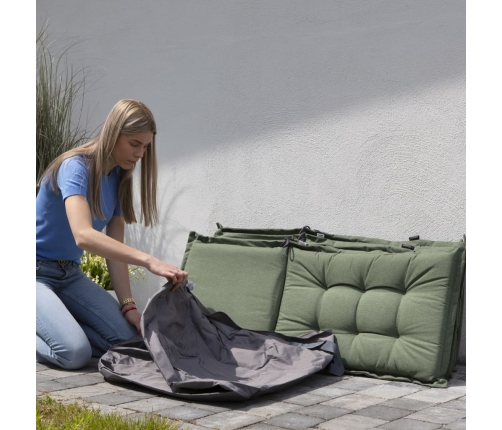 Madison Dārza Matraču Pārvalks, 175X80X60 Cm, Pelēks