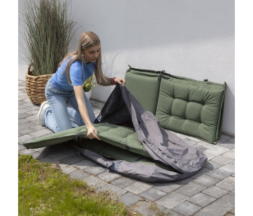 Madison Dārza Matraču Pārvalks, 175X80X60 Cm, Pelēks