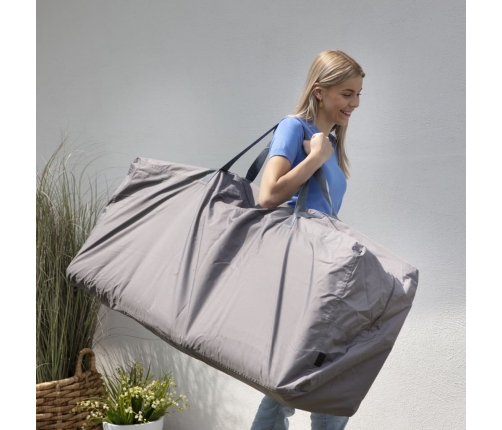 Madison Dārza Matraču Pārvalks, 175X80X60 Cm, Pelēks