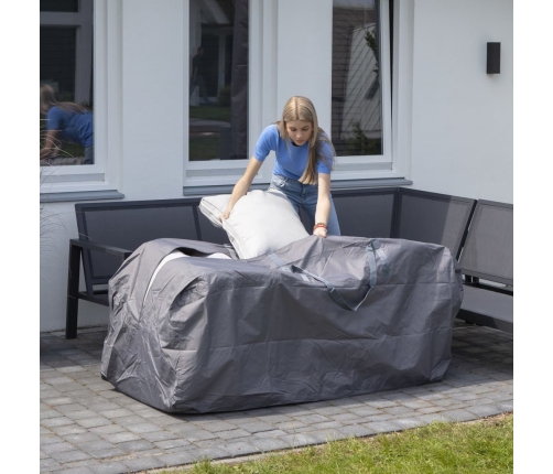 Madison Dārza Matraču Pārvalks, 80X80X60 Cm, Pelēks