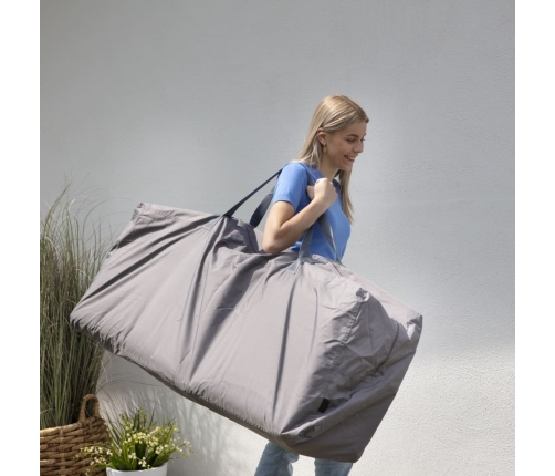 Madison Dārza Matraču Pārvalks, 80X80X60 Cm, Pelēks