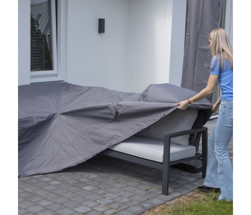 Madison dārza dīvānu komplekta pārklājs, 320x255x70 cm, pelēks