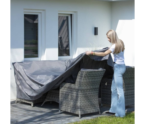 Madison Dārza Dīvānu Komplekta Pārklājs, 210X200X70 Cm, Pelēks