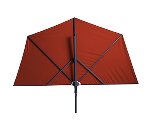 Madison balkona saulessargs Sun Wave, 270x150 cm, sarkans