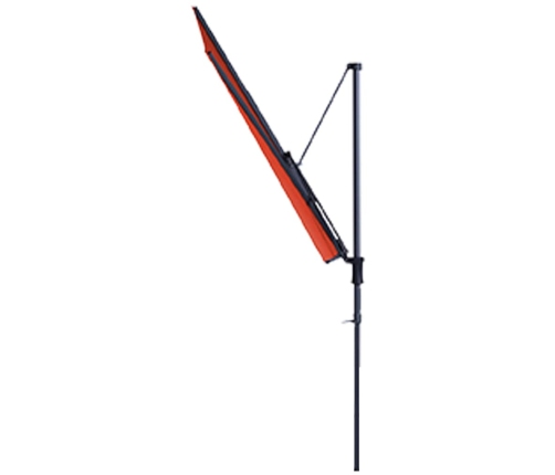 Madison balkona saulessargs Sun Wave, 270x150 cm, sarkans