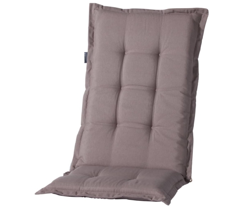 Madison atzveltnes krēsla spilvens Panama, pelēkbrūns, 123x50 cm