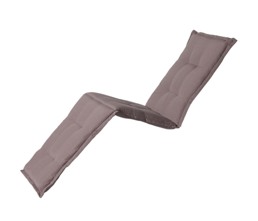 Madison sauļošanās zviļņa matracis Panama, pelēkbrūns, 200x60 cm