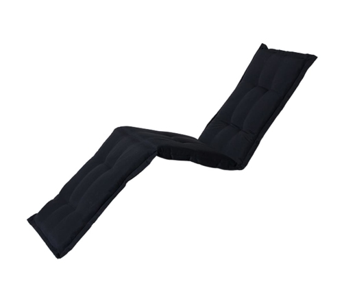 Madison sauļošanās zviļņa matracis Panama, melns, 200x60 cm