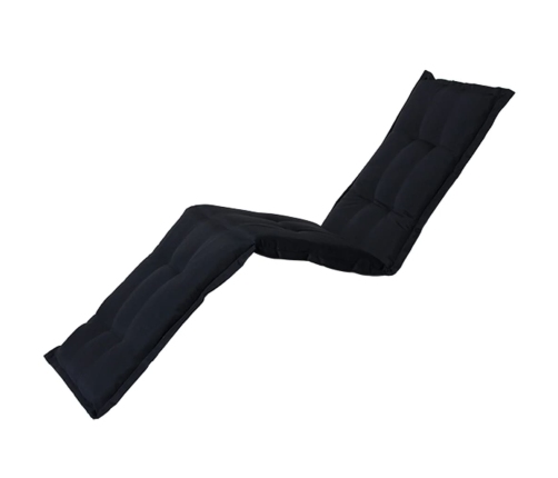 Madison sauļošanās zviļņa matracis Panama, melns, 200x60 cm