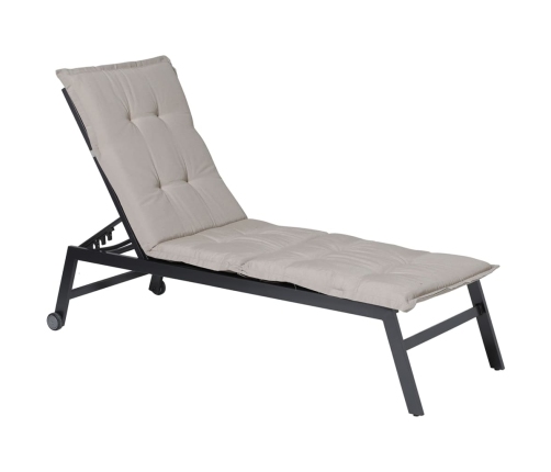 Madison sauļošanās zviļņa matracis Panama, gaiši bēšs, 200x60 cm