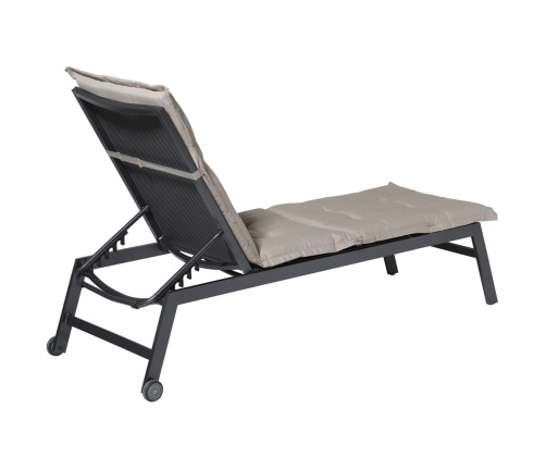 Madison sauļošanās zviļņa matracis Panama, gaiši bēšs, 200x60 cm