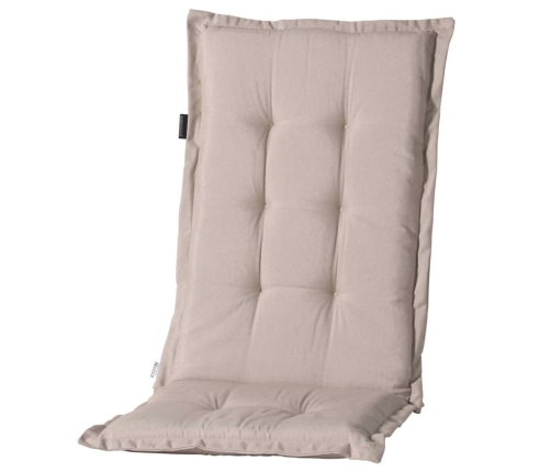 Madison atzveltnes krēsla matracis, Panama, gaiši bēšs, 123x50 cm