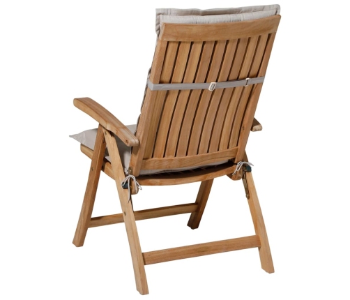 Madison atzveltnes krēsla matracis, Panama, gaiši bēšs, 123x50 cm