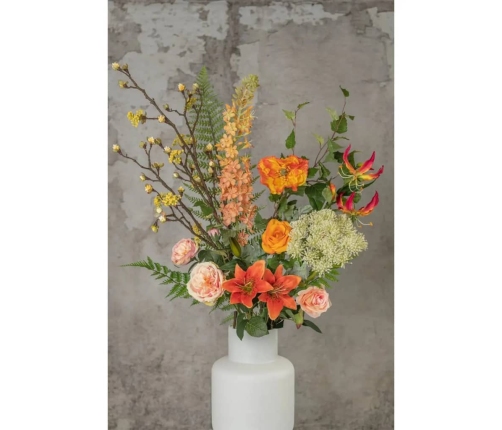 Emerald mākslīgais ziedu pušķis Happy Orange, XL