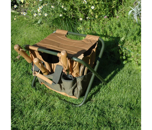 Esschert Design dārza rīku soma, taburete, GT01