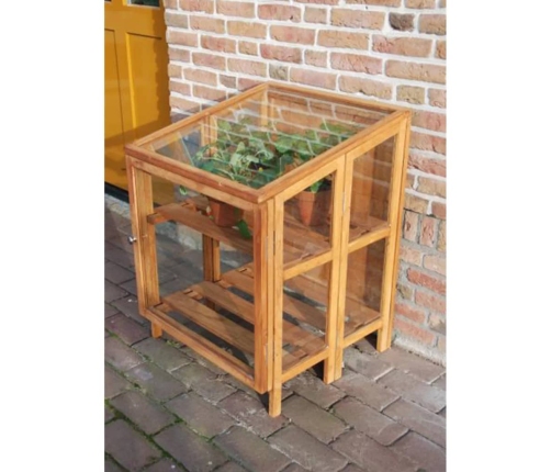 Esschert Design siltumnīca, mazs izmērs, cietkoksne, GT32